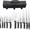 Collection of kitchen knives