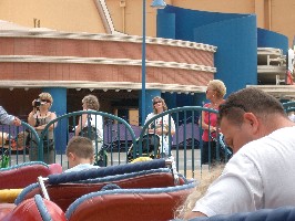 Tracey at EuroDisney